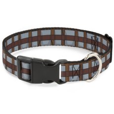 Buckle-Down / Ошейник Бакл-Даун для собак с пластиковой застёжкой Звездные войны Патронташ Чубакки