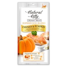 Pettric Natural Kitty / Лакомство Петрик для кошек Крем-суп для кошек Курица и тыква (цена за упаковку)