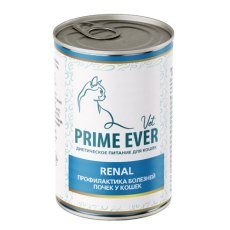 Prime Ever Vet Renal / Влажный корм Прайм Эвер для кошек Поддержка функции почек (цена за упаковку)