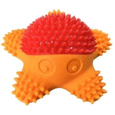 Ledu Toys / Игрушка Леду Тойс резиновая для собак Морская звезда с пищалкой