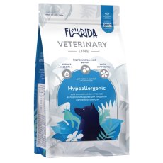 Florida Veterinary Line Hypoallergenic / Сухой корм Флорида для собак для Снижения симптомов аллергии и Коррекции пищевой непереносимости