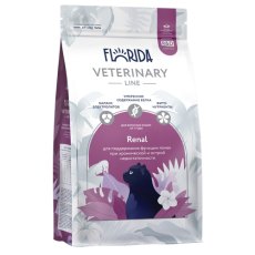 Florida Veterinary Line Renal / Сухой корм Флорида для кошек для Поддержания функции почек при хронической и острой недостаточности