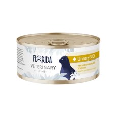 Florida Veterinary Line Urinary S\O / Влажный диетический корм Флорида для взрослых кошек при Мочекаменной болезни (цена за упаковку)