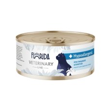 Florida Veterinary Line Hypoallergenic / Влажный диетический корм Флорида для взрослых кошек при Пищевой аллергии (цена за упаковку)