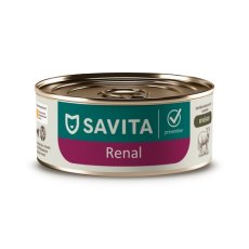 Savita Preventive Renal / Консервы Савита для кошек Профилактика болезней почек с Ягненком (цена за упаковку)