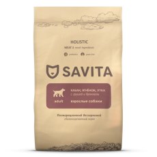 Savita 3 Meat Recipe / Сухой Беззерновой корм Савита для взрослых собак с Кабаном, ягненком и уткой