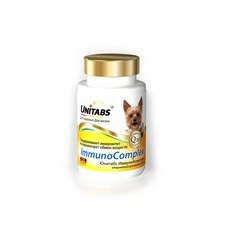Unitabs ImmunoComplex с Q10 / Витаминно-минеральный комплекс Юнитабс для Мелких собак