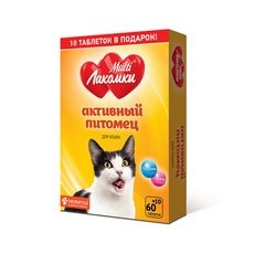 Multi Лакомки / Витаминное лакомство Мульти Лакомки для кошек Активный питомец