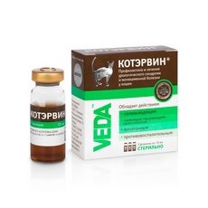 Veda Котэрвин / Лекарственный препарат Веда для кошек Профилактика и лечение МКБ