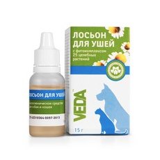 Veda / Лосьон для Ушей с Фитокомплексом 25 целебных растений