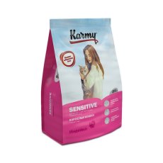 Karmy Sensitive / Сухой корм Карми для кошек с Чувствительным пищеварением Индейка