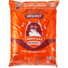 Сибирская Кошка / Наполнитель для кошачьего туалета Бюджет