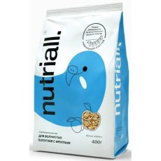 Nutriall / Полнорационный корм Нутриол для Волнистых попугаев с фруктами