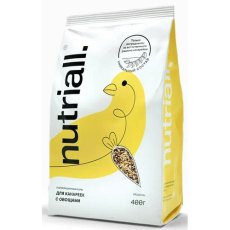 Nutriall / Полнорационный корм Нутриол для Канареек с овощами