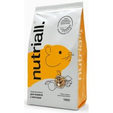 Nutriall / Полнорационный корм Нутриол для Хомяков с фруктами