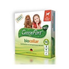 Green Fort Neo Biocollar / БиоОшейник Грин Форт Нео от Эктопаразитов для Средних собак