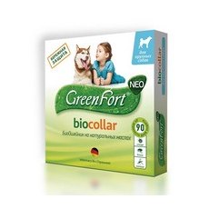 Green Fort Neo Biocollar / БиоОшейник Грин Форт Нео от Эктопаразитов для Крупных собак