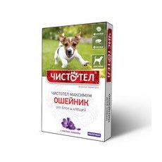 Чистотел Максимум / Ошейник для собак от Блох и Клещей 65см