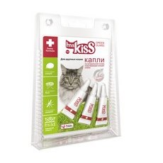 ms KisS / Капли Мисс Кисс для Крупных кошек Репеллентные 2,5 мл