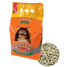 Сибирская Кошка / Наполнитель для кошачьего туалета Бюджет