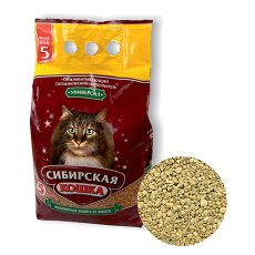 Сибирская Кошка / Наполнитель для кошачьего туалета Универсал