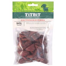 Titbit Золотая коллекция / Лакомство Титбит для собак Бефстроганов из ягненка