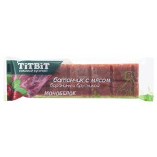 Titbit / Лакомство Титбит для собак Батончик с бараниной и брусникой