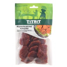 Titbit Меню от Шефа / Лакомство Титбит для собак Медальоны мясные из Индейки