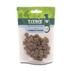 Titbit Рыбные лакомства / Лакомство Титбит для кошек Кубики из трески