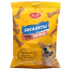 Titbit Biff / Лакомство Титбит Бифф для собак всех пород Бисквиты мясные Три вкуса