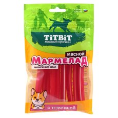 Titbit / Лакомство Титбит для собак Мармелад мясной с Телятиной