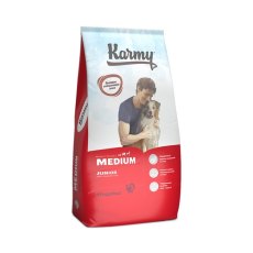 Karmy Junior Medium / Сухой корм Карми для Щенков Средних пород до 1 года Индейка