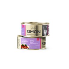 Simon / Консервы Саймон для котят Паштет с Телятиной и овощами (цена за упаковку)