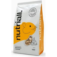 Nutriall / Полнорационный корм Нутриол для Хомяков с орехом