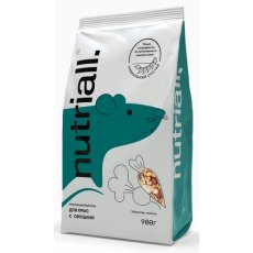 Nutriall / Полнорационный корм Нутриол для Крыс с овощами