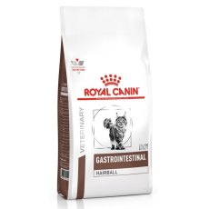 Royal Canin Gastrointestinal Hairball / Ветеринарный сухой корм Роял Канин Гастро Интестинал Хэйрбол для кошек Нарушения пищеварения Вывод волосяных комочков