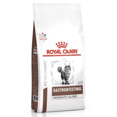 Royal Canin Gastrointestinal Moderate Calorie GIM35 / Ветеринарный сухой корм Роял Канин Гастро Интестинал Модерэйт Калори для кошек Нарушения пищеварения Низкокалорийный