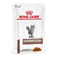 Royal Canin Gastrointestinal / Ветеринарный влажный корм (Консервы-Паучи) Роял Канин Гастро Интестинал для кошек Нарушения пищеварения (цена за упаковку)