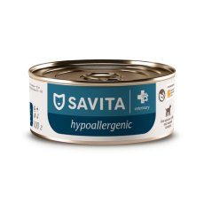 Savita Hypoallergenic / Консервы Савита для взрослых собак при Пищевой аллергии (цена за упаковку)