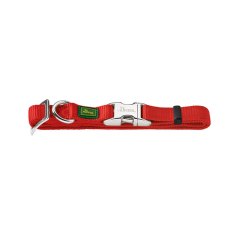 Hunter Alu-Strong / Ошейник Хантер для собак нейлон с металлической застежкой Красный