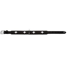Hunter Swiss / Ошейник Хантер для собак кожа Черный