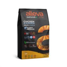 Alleva Natural Puppy Medium Chicken Pumpkin / Сухой корм Аллева для Щенков Средних пород Курица Тыква
