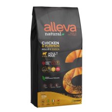 Alleva Natural Adult Maxi Chicken Pumpkin / Сухой корм Аллева для собак Крупных пород Курица Тыква