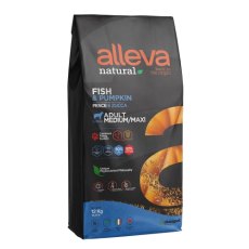 Alleva Natural Adult Medium Maxi Fish Pumpkin / Сухой корм Аллева для собак Средних и Крупных пород Рыба Тыква
