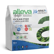 Alleva Holistic Adult Ocean Fish & Hemp Aloe vera / Сухой корм Аллева для кошек Океаническая рыба Алоэ вера Конопля