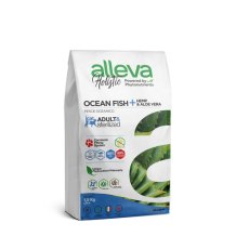 Alleva Holistic Adult Ocean Fish & Hemp Aloe vera / Сухой корм Аллева для кошек Океаническая рыба Алоэ вера Конопля