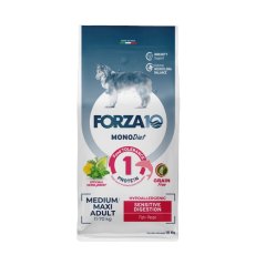 Forza10 MonoDiet Sensitive Skin / Сухой Монобелковый корм Форза для взрослых собак Средних и Крупных пород c Чувствительным пищеварением