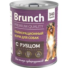 Brunch / Консервы Бранч для собак с Рубцом (цена за упаковку)