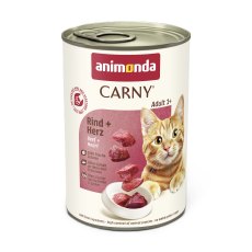 Animonda Carny Adult / Консервы Анимонда для кошек с Говядиной и Сердцем (цена за упаковку)