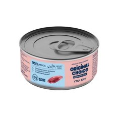 Original Choice Monoprotein Adult Mini / Влажный корм Ориджинал Чойс для собак мелких пород Утка 100% (цена за упаковку)